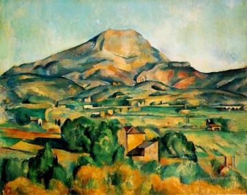 Mont Sainte Victoire 1895 Paisaje de Paul Cezanne Pinturas al óleo